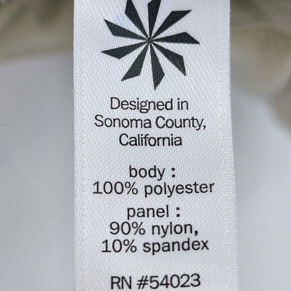 Athleta Truckee Track Full Zipper Fleece Jacket in Sandcastle Heather Size XS - Picture 5 of 6